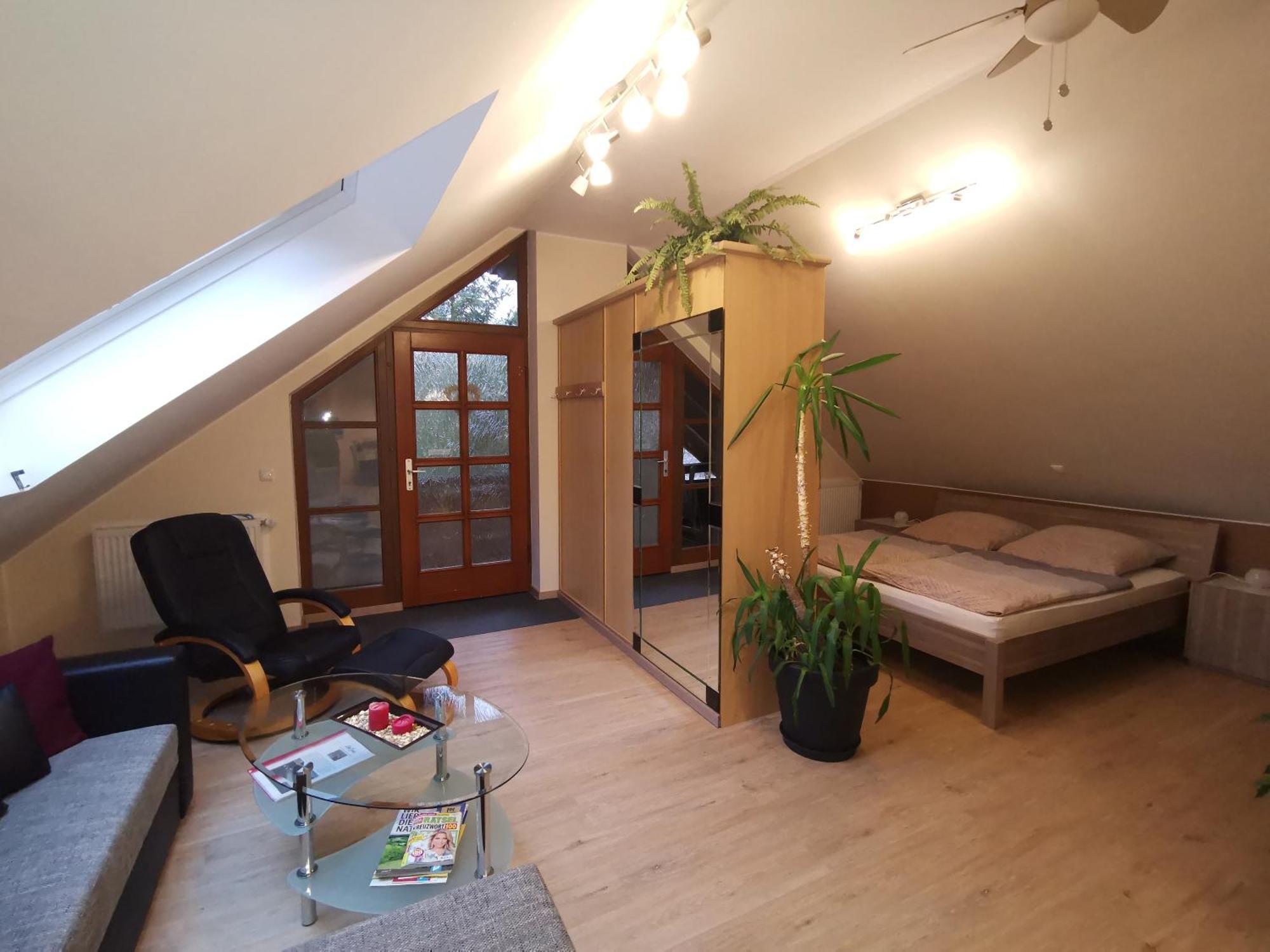 Studio Und Apartment Auf Dem Pferdehof Burgpreppach Exterior foto